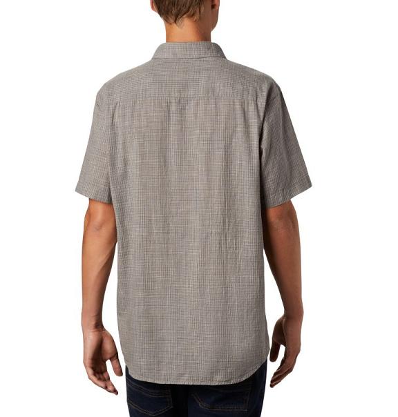 Columbia Under Exposure Shirts Grey For Men's NZ64975 New Zealand